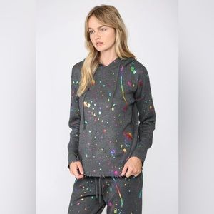 FATE woman’s splatter paint sweater, like new (small)